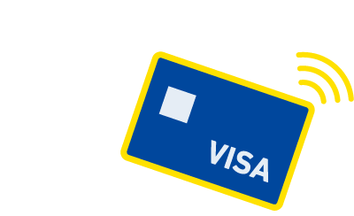 Visaのタッチ決済を表すアイコン